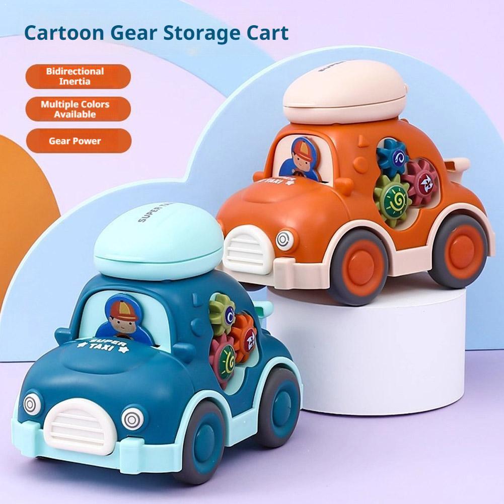 Kids Education Product - 만화 미니 풀백 장난감 자동차 관성