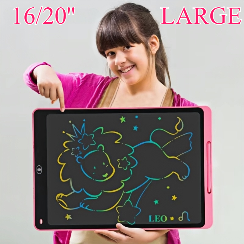 Kids Education Tablet - 16/20 인치 LCD 드로잉 보드 쓰기