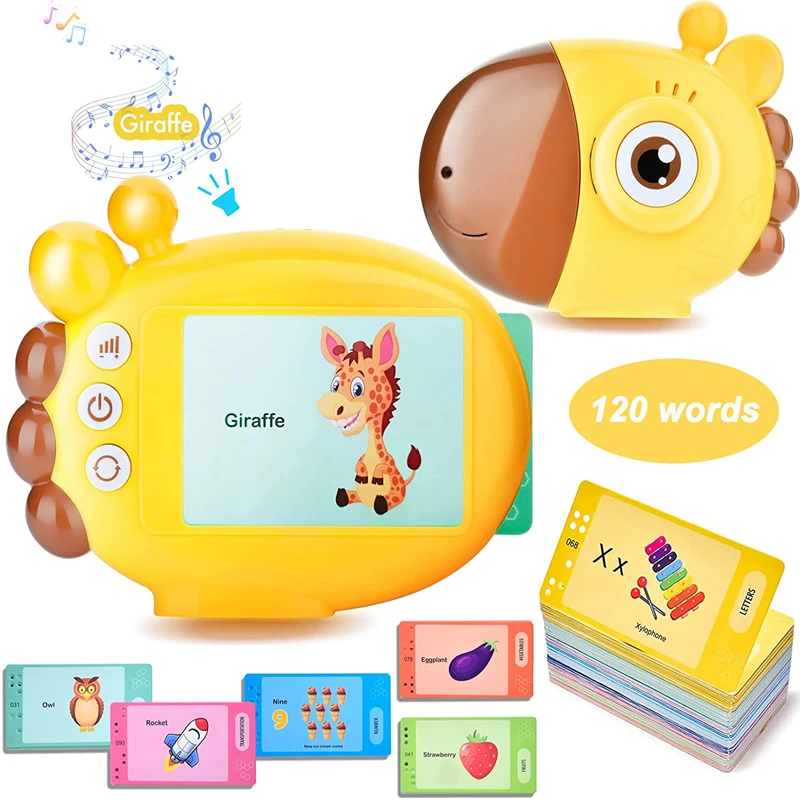 기린 플래시 카드 리더 시력 단어 언어 게임 영어 학습 - Kids Educational Reader 리뷰 및 가격