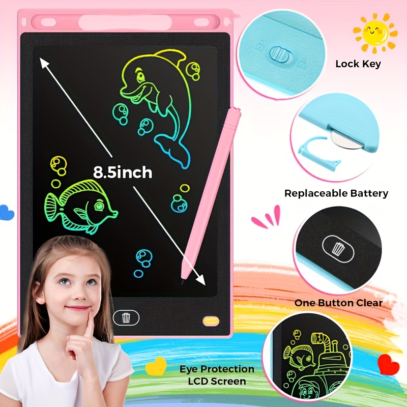 8.5 인치 LCD 그리기 태블릿의 30pcs 마술 칠 - Kids Education Tablet 리뷰 및 가격