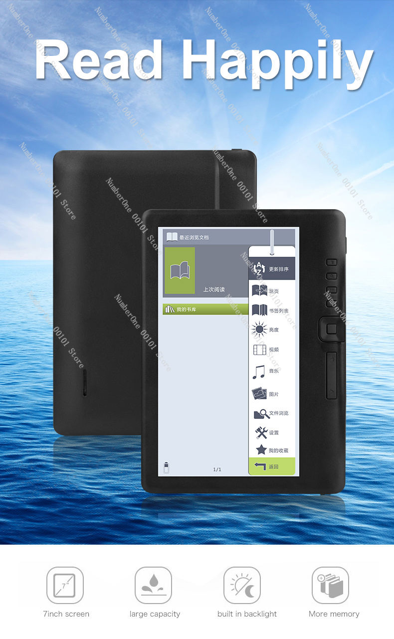 7인치 M7 Eink 전자책 리더 태블릿 OEM 안드로 - Kids Educational Reader 리뷰 및 가격