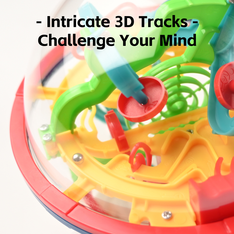 3D 매직 볼 미로 두뇌 티저 스마트 퍼즐 100 레벨 - Educational Globe For Kids 리뷰 및 가격
