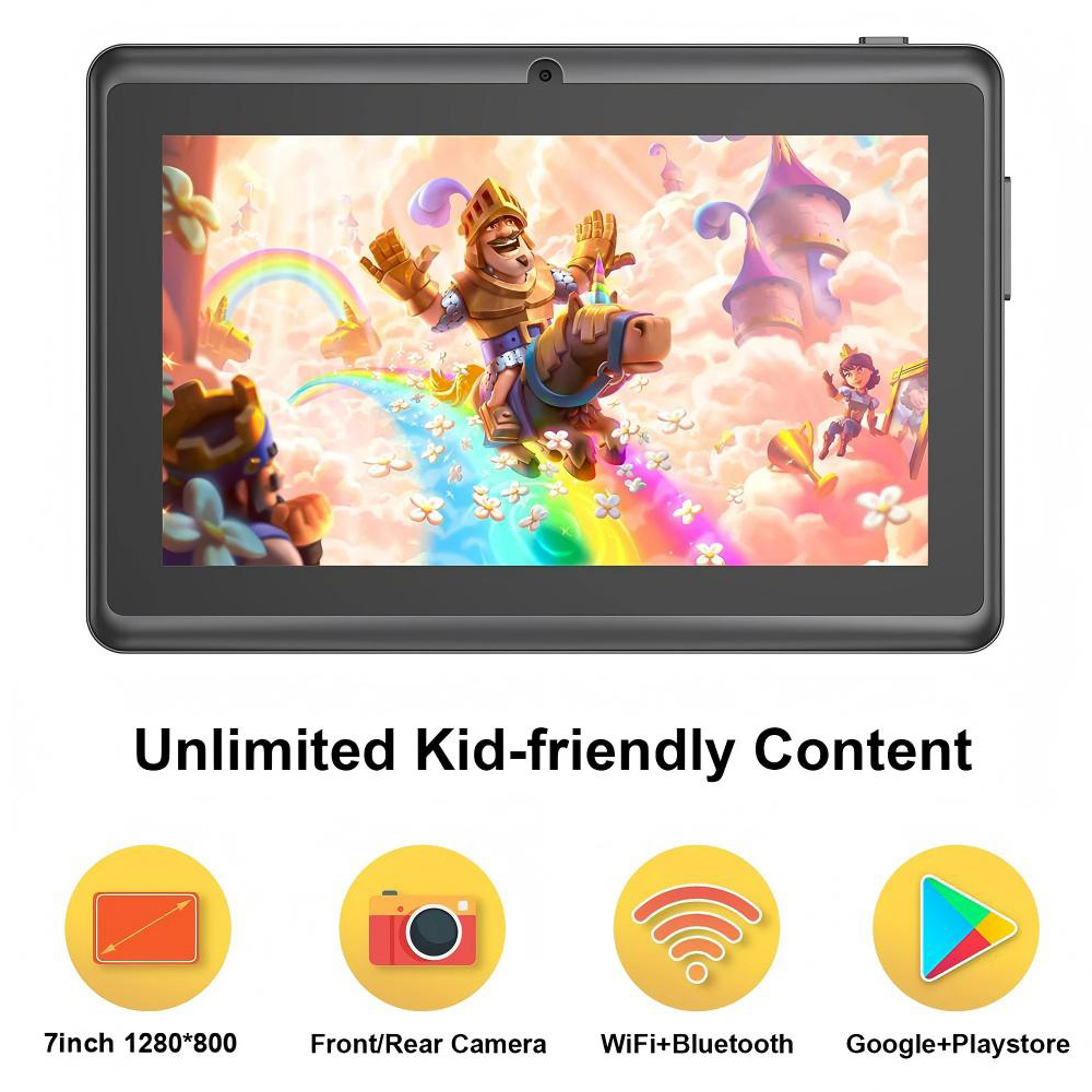 핫세일 7인치 어린이용 태블릿 쿼드코어 안드로이드 13 - Kids Education Tablet 리뷰 및 가격