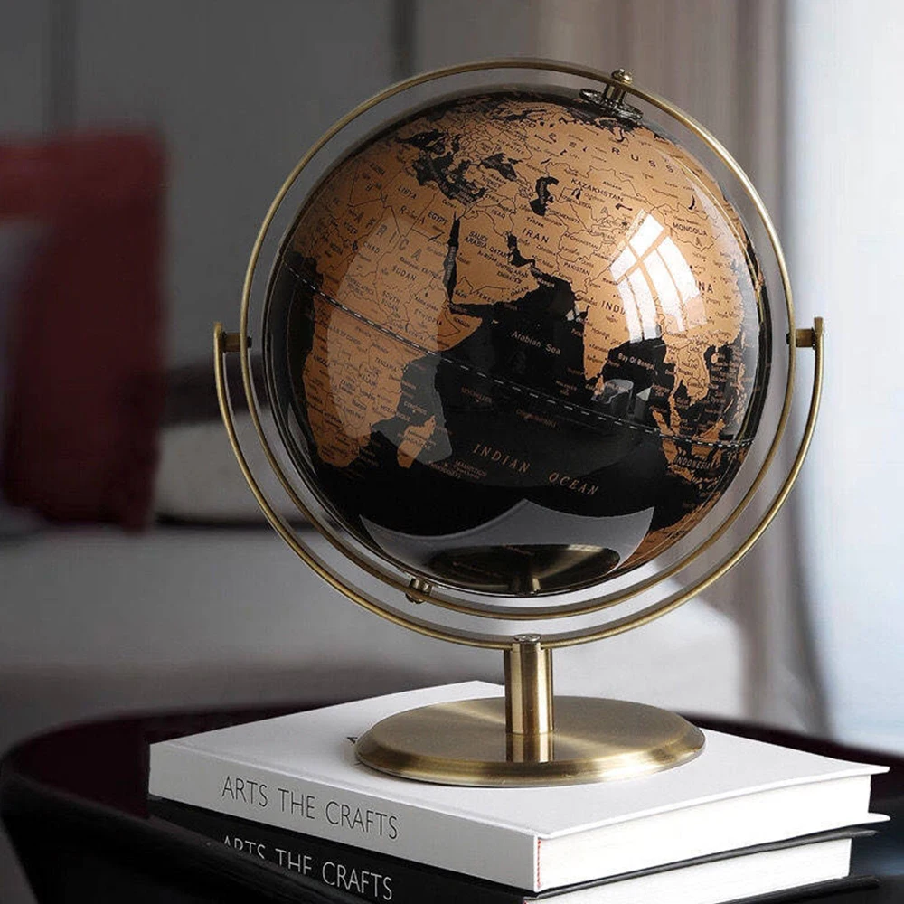 홈 장식 액세서리 레트로 세계 글로브 현대 데스크탑 글 - Educational Globe For Kids 리뷰 및 가격