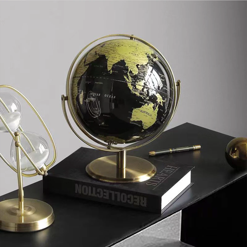 홈 장식 액세서리 레트로 세계 글로브 현대 데스크탑 글 - Educational Globe For Kids 리뷰 및 가격