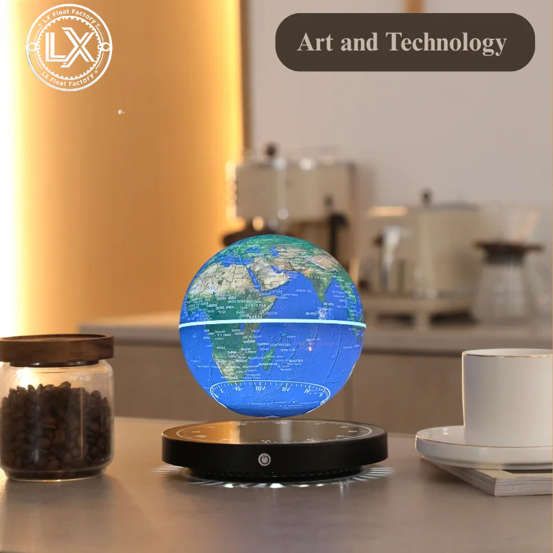 LED 조명이 있는 공중에 뜨는 자석 지구본, 가정 및 - Educational Globe For Kids 리뷰 및 가격