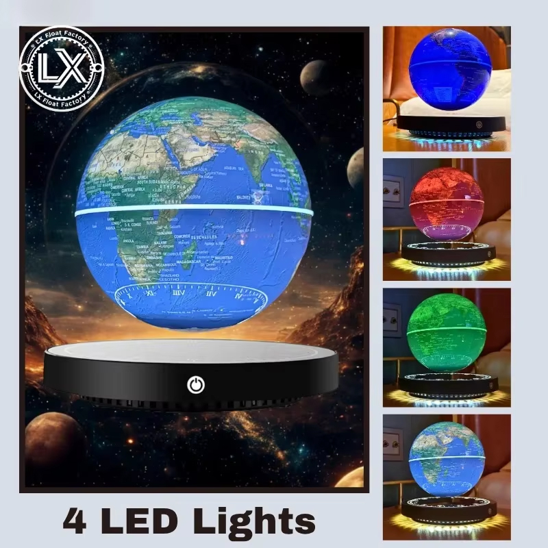 LED 조명이 있는 공중에 뜨는 자석 지구본, 가정 및 - Educational Globe For Kids 리뷰 및 가격