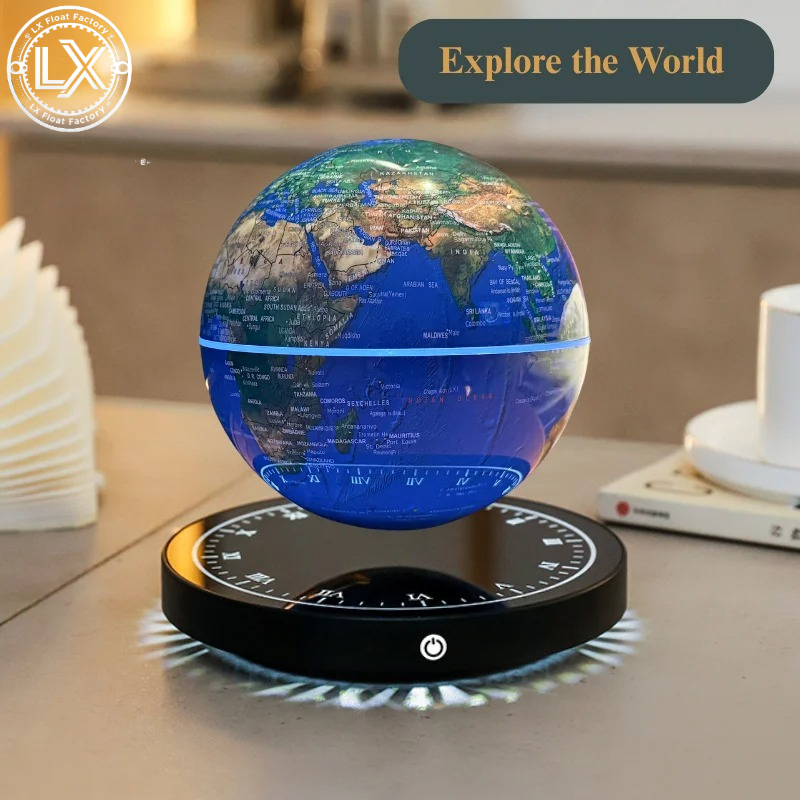 LED 조명이 있는 공중에 뜨는 자석 지구본, 가정 및 - Educational Globe For Kids 리뷰 및 가격