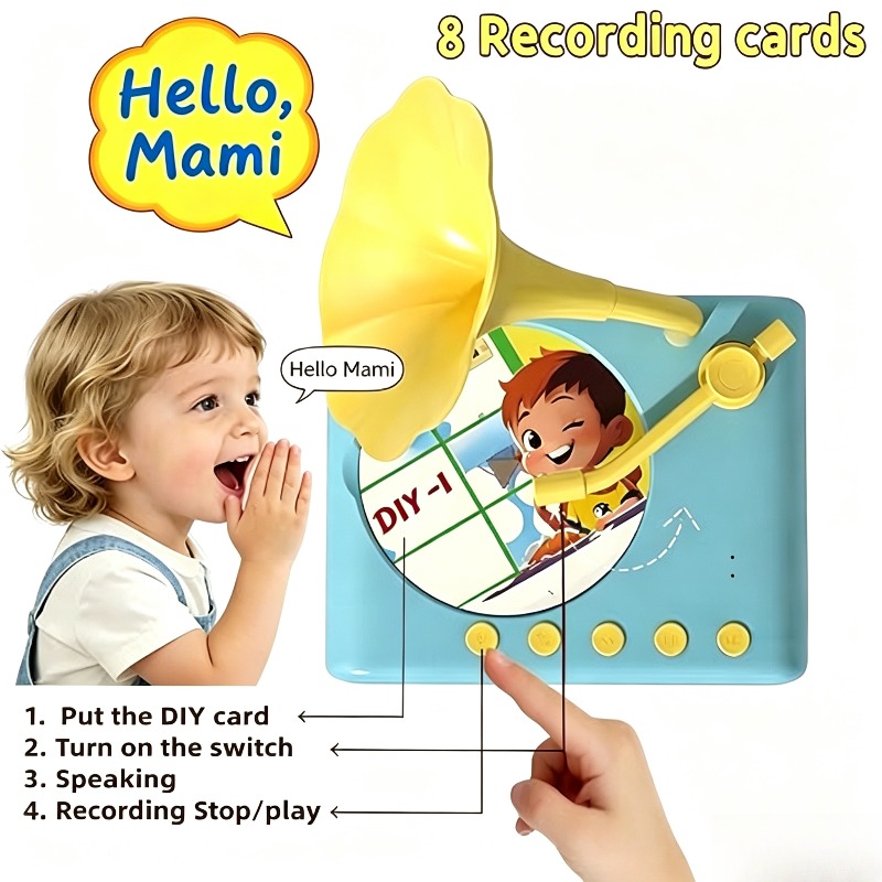 어린이 교육용 포노그래프 카드 리더기, 조기 학습 영어 - Kids Educational Reader 리뷰 및 가격