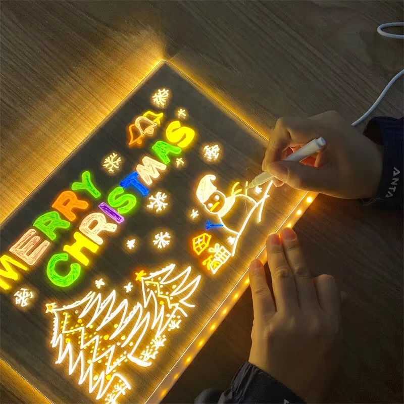 매직 글로우 키즈 드로잉 보드: 재사용 가능한 LCD  - Kids Education Tablet 리뷰 및 가격
