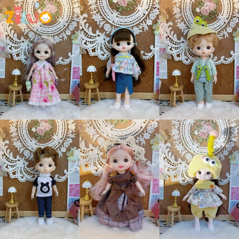 BJD 인형 1/8 패션 인형, 스트라이프 스커트 장난 - Kids Without Education 리뷰 및 가격