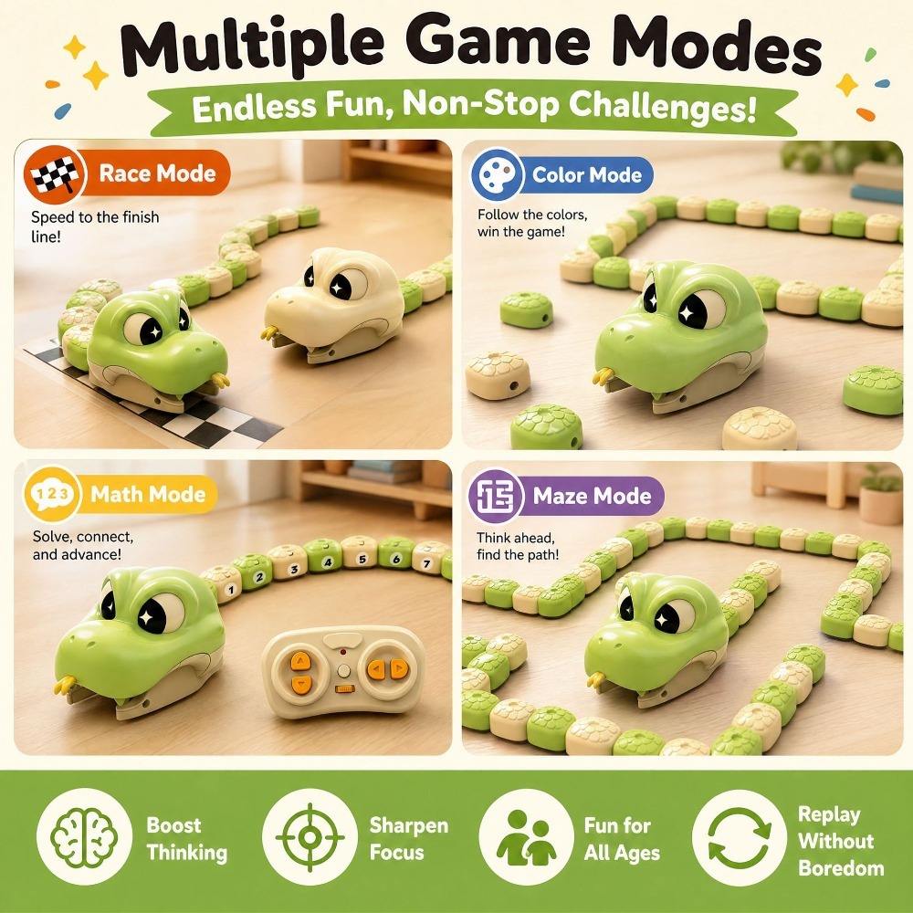 리모컨으로 조종하는 욕심 많은 뱀 자석 부착 장난감 2 - Kids Education Product 리뷰 및 가격