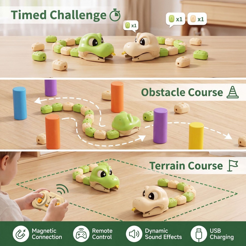 리모컨으로 조종하는 욕심 많은 뱀 자석 부착 장난감 2 - Kids Education Product 리뷰 및 가격