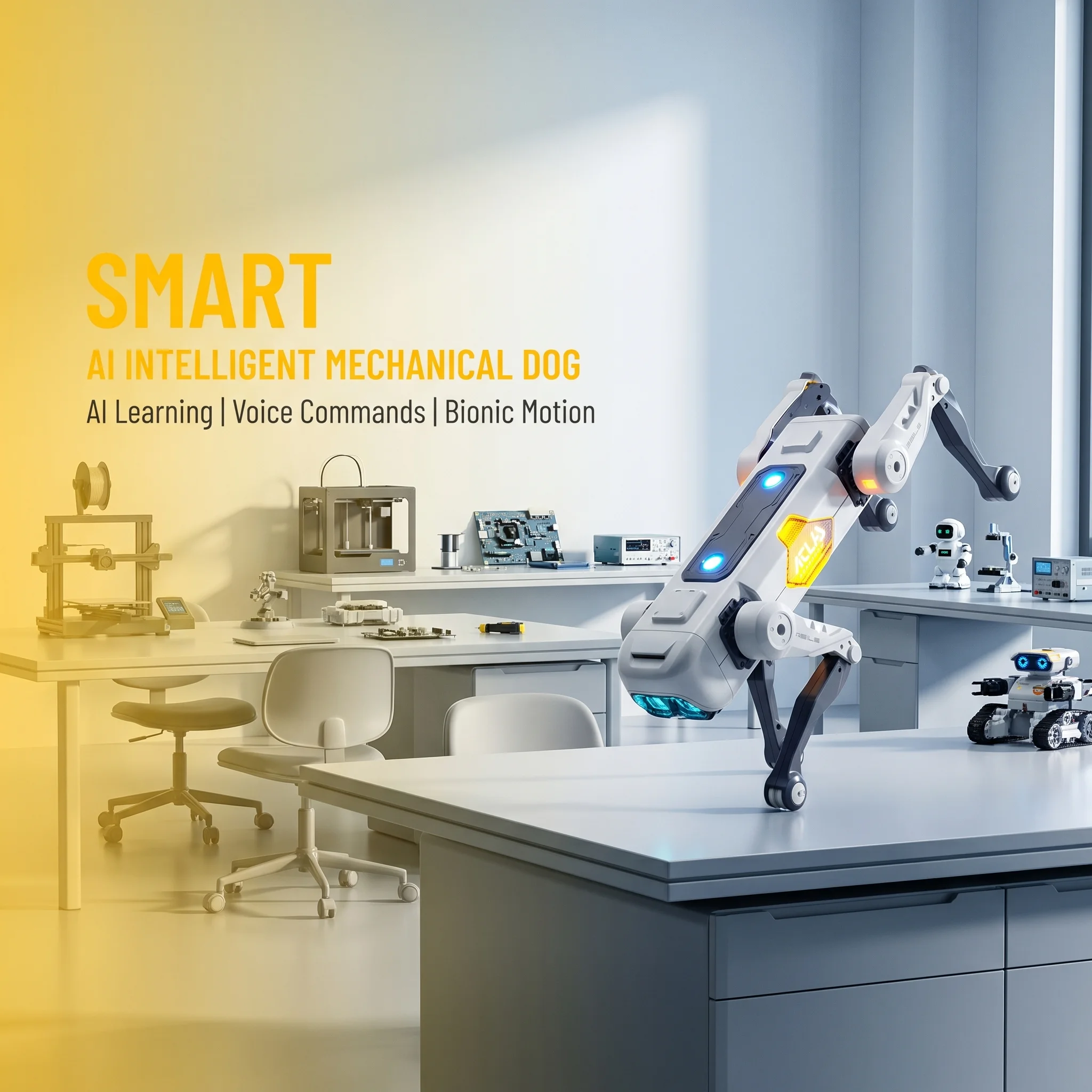 AI 스마트 로봇 강아지, 음성 및 앱 제어, 프로그래 - Kids Education Product 리뷰 및 가격