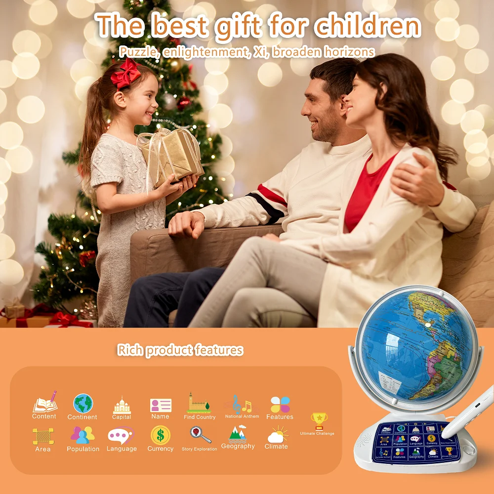AR 인터랙티브 스마트 지구본, 어린이용 3D 포인트  - Educational Globe For Kids 리뷰 및 가격