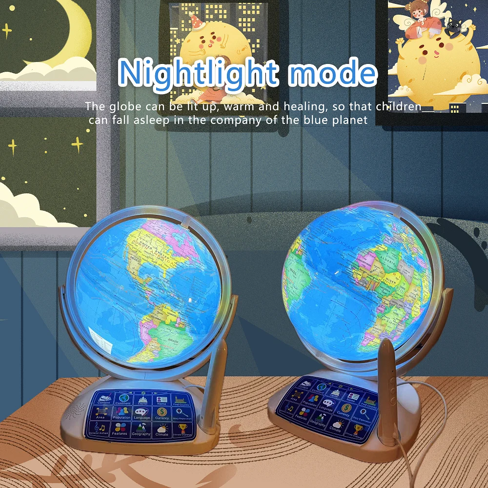 AR 인터랙티브 스마트 지구본, 어린이용 3D 포인트  - Educational Globe For Kids 리뷰 및 가격