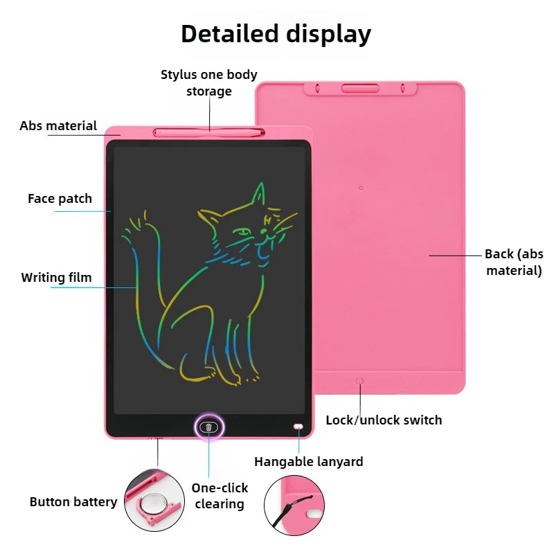 16/20 인치 LCD 드로잉 보드 쓰기 태블릿 몬테소 - Kids Education Tablet 리뷰 및 가격