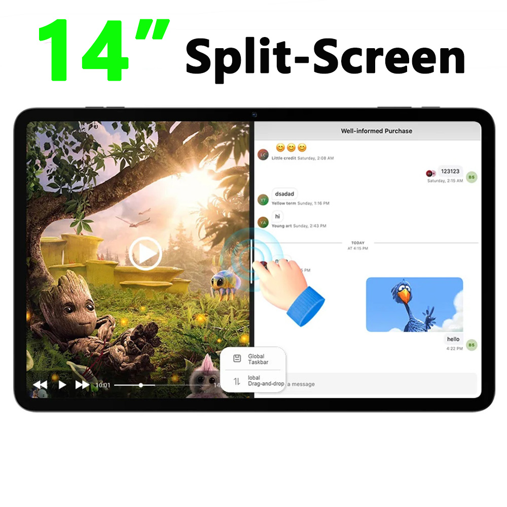 14인치 대형 화면 안드로이드 15 태블릿 PC, 16 - Kids Education Tablet 리뷰 및 가격